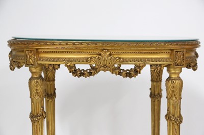 Lot 44 - A LATE 19TH CENTURY FRENCH LOUIS XVI STYLE...