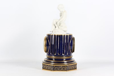 Lot 50 - A LATE 19TH CENTURY FRENCH SEVRES STYLE AND...