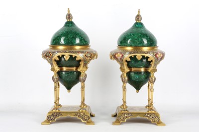Lot 26 - A PAIR OF LATE 19TH CENTURY FRENCH GILT BRONZE,...