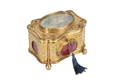 Lot 37 - A LATE 19TH CENTURY FRENCH ENGRAVED ORMOLU...