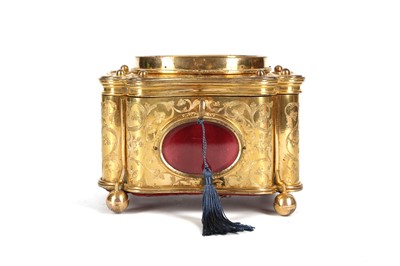 Lot 37 - A LATE 19TH CENTURY FRENCH ENGRAVED ORMOLU...