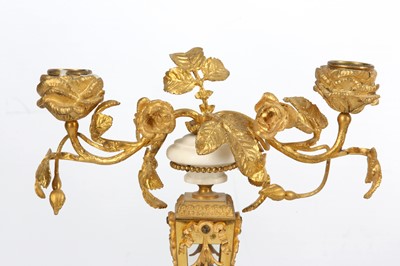 Lot 56 - A PAIR OF LATE 19TH CENTURY FRENCH GILT BRONZE,...