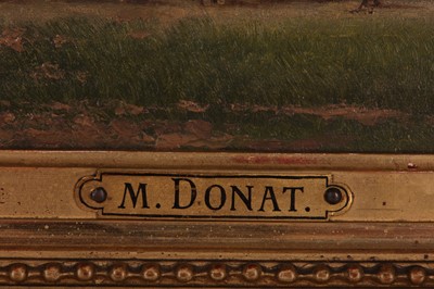 Lot 273 - M.DONAT (FRENCH fl.1840-180) Harvest Scene...