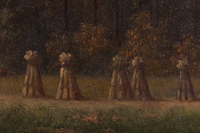Lot 273 - M.DONAT (FRENCH fl.1840-180) Harvest Scene...