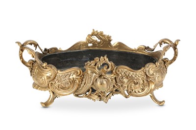 Lot 67 - A LATE 19TH CENTURY FRENCH BRONZE ROCOCO STYLE...