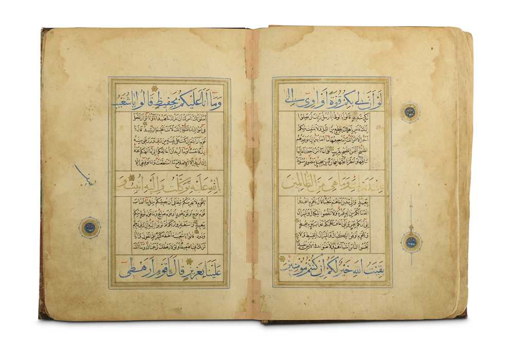 Lot 124 - A QUR'ANIC SECTION, JUZ' 12 Iran or Central...
