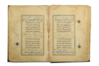 Lot 124 - A QUR'ANIC SECTION, JUZ' 12 Iran or Central...