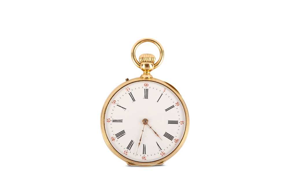 Lot 426 - 18K FOB WATCH. Date: Circa 1900’s. Case...