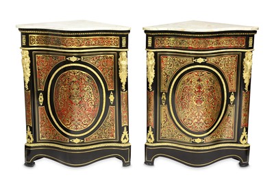 Lot 71 - A FINE PAIR OF FRENCH NAPOLEON III GILT BRONZE...