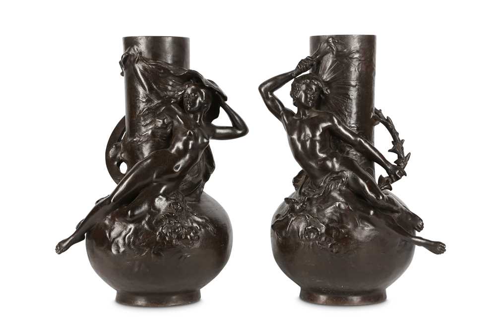 Lot 147 HIPPOLYTE MOREAU (FRENCH, 18321927) A PAIR