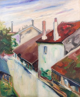Lot 341 - ELISEE MACLET (FRENCH 1881-1962)  The roofs ...