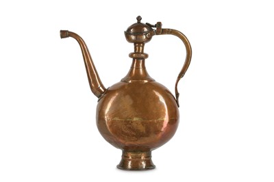 Lot 265 - AN INDIAN COPPER EWER North India, 19th...
