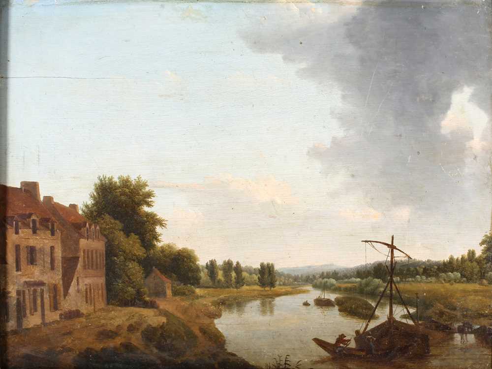 Lot 23 - DUTCH SCHOOL, CIRCA 1700 A Rhenish river...