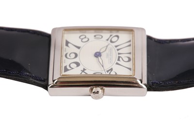 Lot 329 - FREDERIQUE CONSTANT. A LADIES QUARTZ...