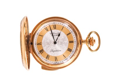 Lot 398 - THE TISSOT & TIFS REPEATER POCKET WATCH. Maker:...