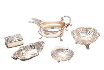 Lot 174 - A mixed group of sterling silver, including a...