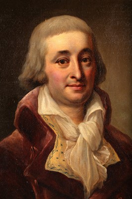 Lot 69 - FRENCH SCHOOL, 18TH CENTURY Portrait of a...