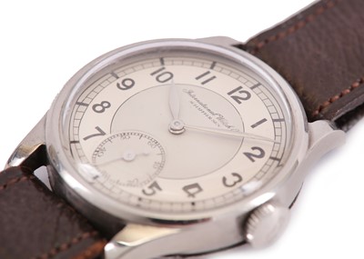 Lot 334 - IWC (INTERNATIONAL WATCH CO). A GENTS...