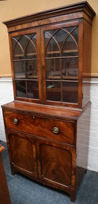 Lot 417 - An early 19th Century mahogany secrétaire...