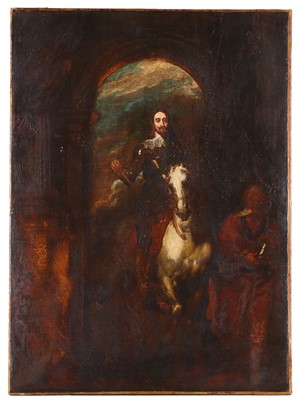 Lot 39 - AFTER SIR ANTHONY VAN DYCK Equestrian portrait...