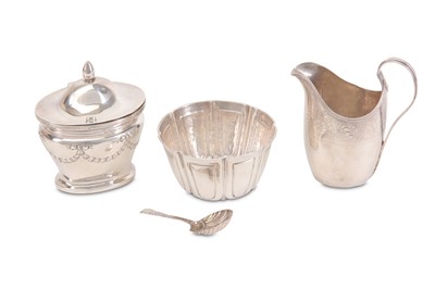 Lot 186 - A mixed group of antique sterling silver,...