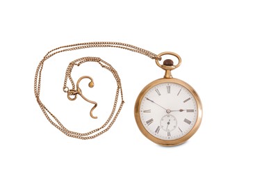 Lot 432 - OMEGA 18K POCKET WATCH AND A SMITHS ASTRAL 9K...