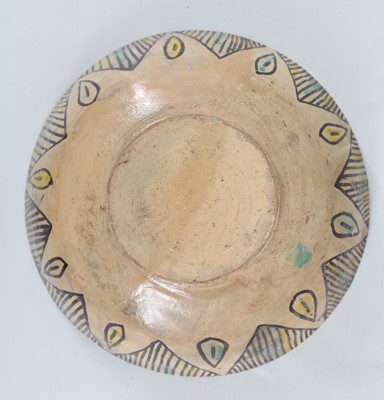 Lot 14 - * A NISHAPUR POTTERY BOWL  PROPERTY FROM AN...