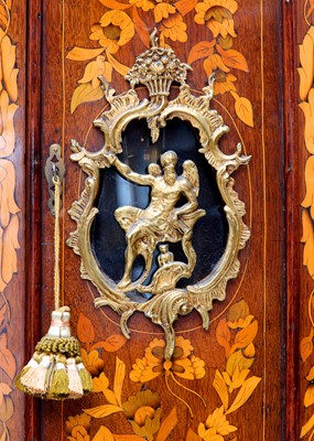 Lot 290 - A FINE MID 18TH CENTURY DUTCH MARQUETRY...