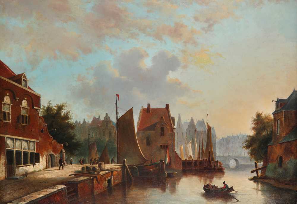 Lot 244 - BARTHOLOMEUS JOHANNES VAN HOVE (DUTCH