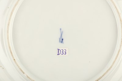 Lot 88 - A MEISSEN PLATE, circa 1745, painted with a...