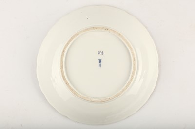 Lot 131 - A MEISSEN PLATE, circa 1740, finely painted...