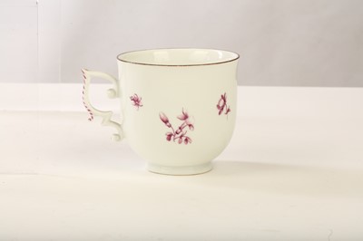 Lot 97 - A MEISSEN COFFEE CUP AND SAUCER, circa 1760,...