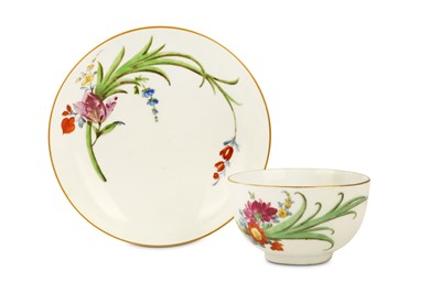 Lot 101 - A MARCOLINI MEISSEN TEACUP AND SAUCER, circa...
