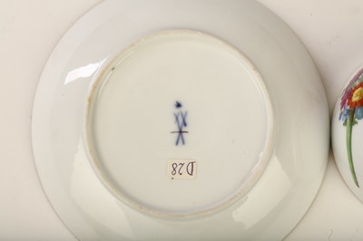 Lot 101 - A MARCOLINI MEISSEN TEACUP AND SAUCER, circa...