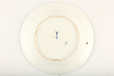 Lot 58 - A MEISSEN PLATE, circa 1735, painted in...