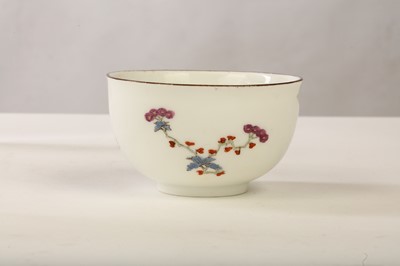 Lot 66 - A MEISSEN TEABOWL AND SAUCER, circa 1740, both...