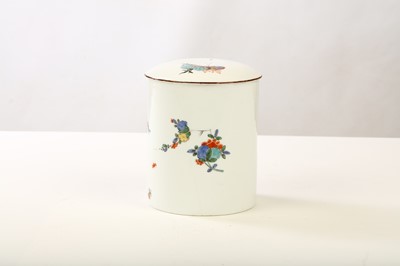 Lot 65 - A MEISSEN TOBACCO JAR AND COVER, circa 1735,...