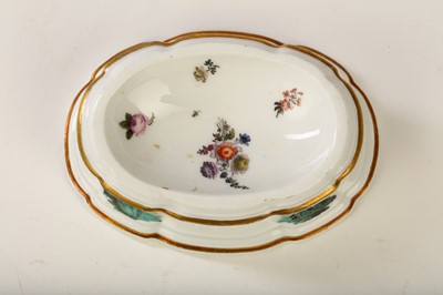 Lot 85 - A RARE MEISSEN TRENCHER SALT FROM THE ‘GREEN...