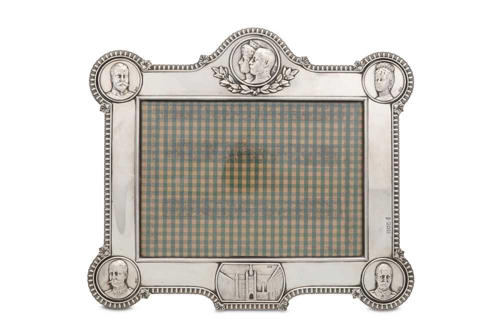 Lot 60 - A Royal commemorative silver frame, London