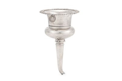 Lot 313 - A George IV Scottish antique sterling silver...