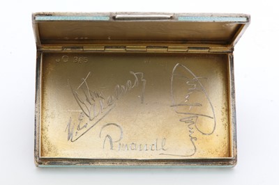 Lot 3 - An early 20th century Austrian silver and...