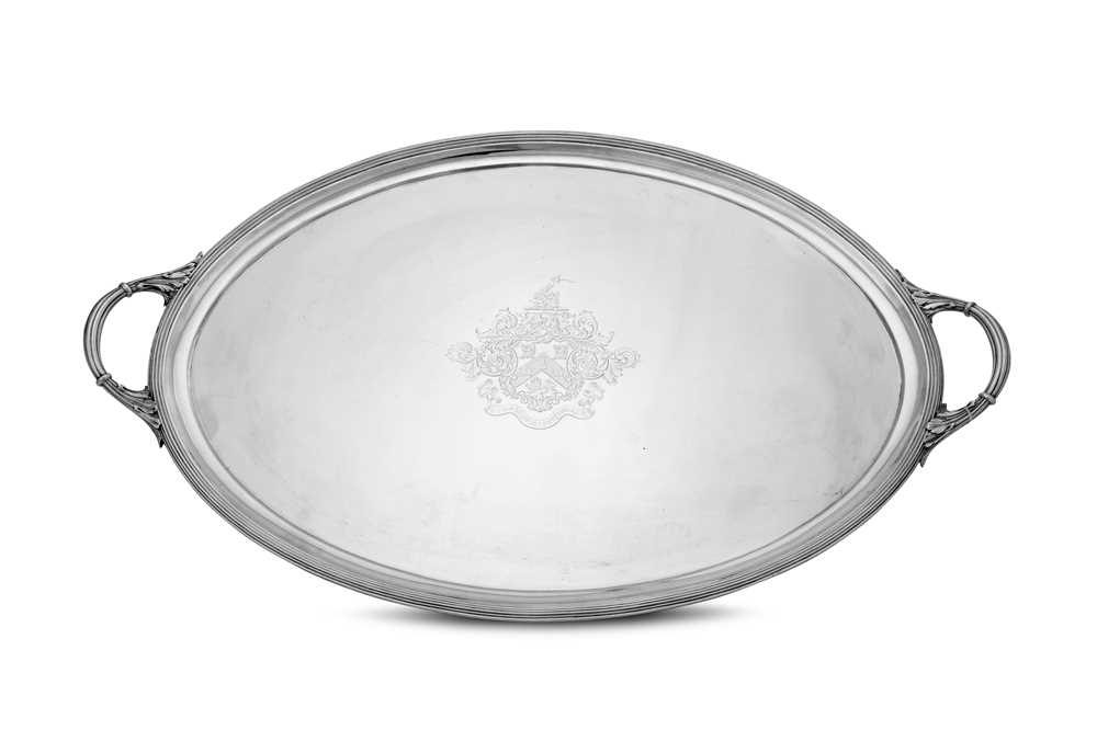 Lot 377 - Welsh Interest - A Victorian antique sterling...