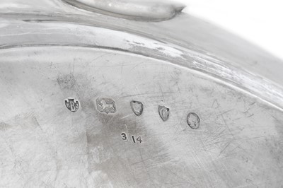 Lot 377 - Welsh Interest - A Victorian antique sterling...