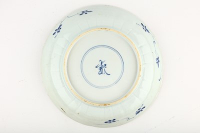 Lot 27 - A SET OF SIX CHINESE BLUE AND WHITE DISHES....