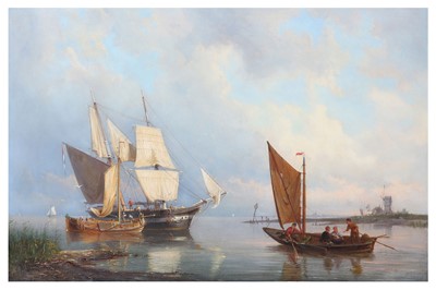 Lot 161 - PIETER CHRISTIAN DOMMERSEN (DUTCH 1842 - 1928)...