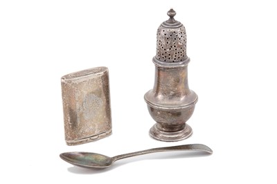 Lot 190 - A mixed group of sterling silver including a...