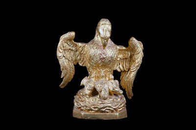 Lot 66 - AN 18TH CENTURY GILTWOOD AND GESSO MODEL OF...