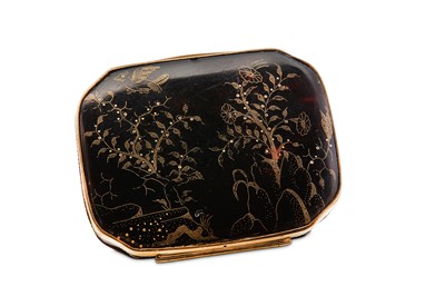 Lot 53 - An early 18th century tortoiseshell and gold...