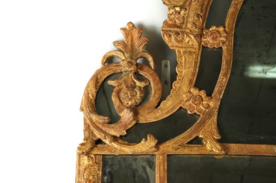 Lot 124 - AN 18TH CENTURY ITALIAN GILTWOOD AND GESSO...