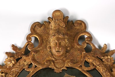 Lot 124 - AN 18TH CENTURY ITALIAN GILTWOOD AND GESSO...